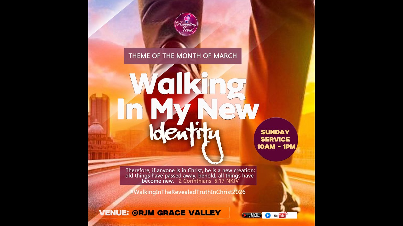 WALKING IN MY NEW IDENTITY