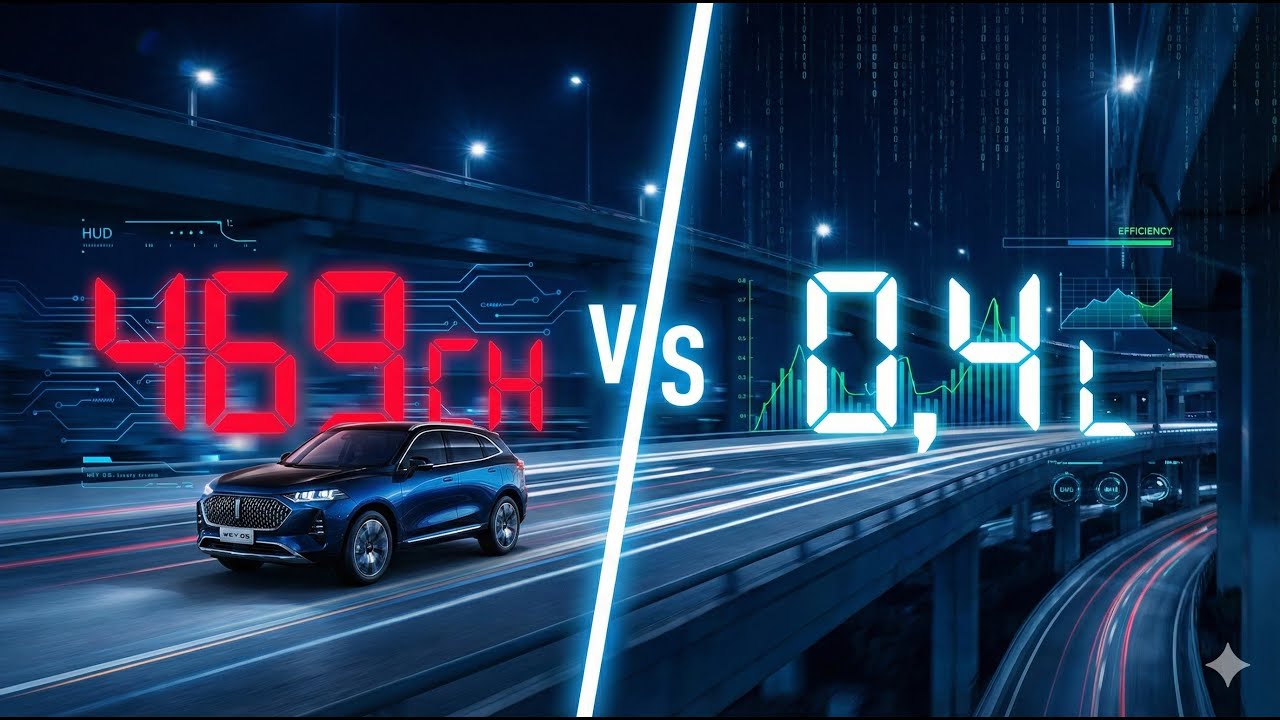 La FIN du COMPROMIS ? Le GWM WEY 05 Redéfinit l'Hybride SUV (469ch et 0,4L/100km!)