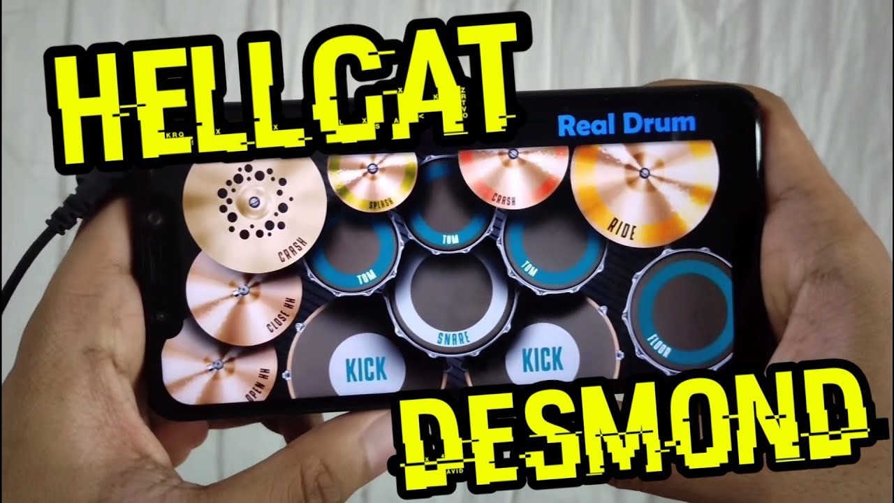 HELLCAT - DESMOND (REAL DRUM) 🤘😩