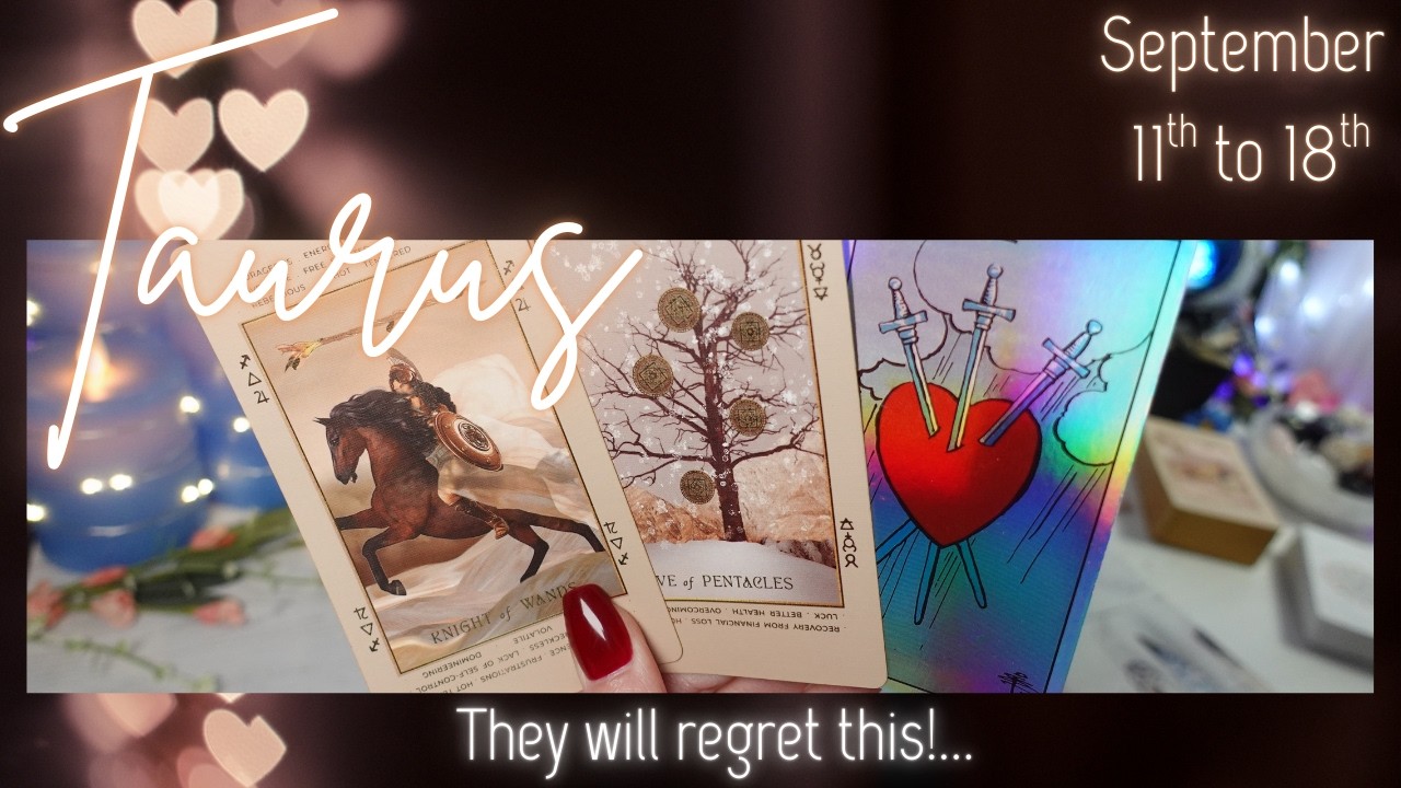 Taurus: They Were So Fired Up For You, So Why The Ghosting...? ~ Taurus Tarot September 2025