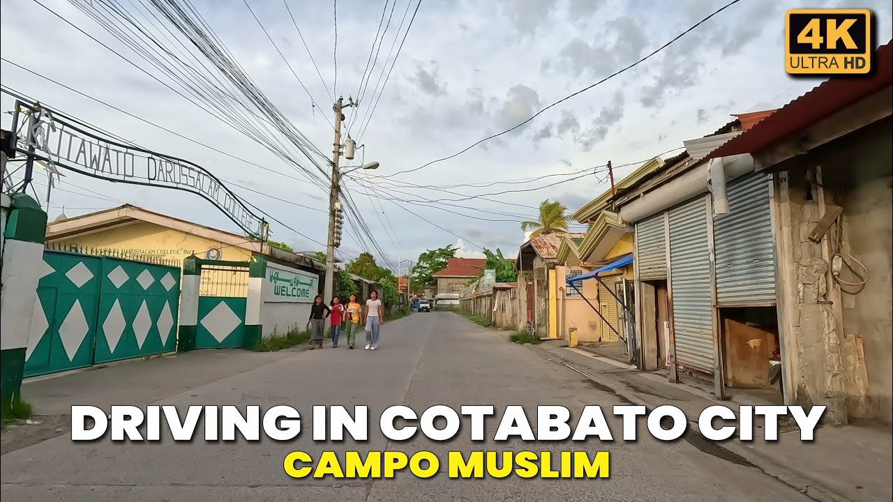 Friday Afternoon Drive via Campo Muslim | Driving in Cotabato City
