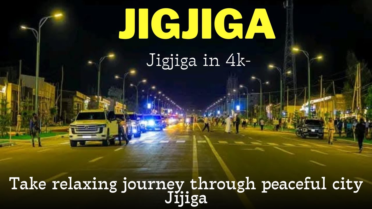 Walking Through the Peaceful Streets of Jigjiga- Natural Sounds & Calm Vibes, ( jigjiga kaalay)