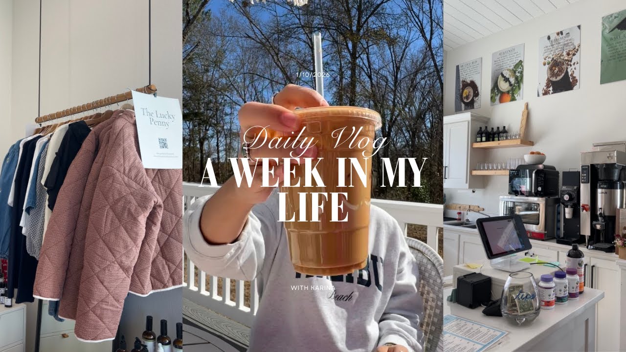 A WEEK IN MY LIFE 🤍 | Winter Storm, Solo Date, Shopping Haul, Baking Cake Pops + More