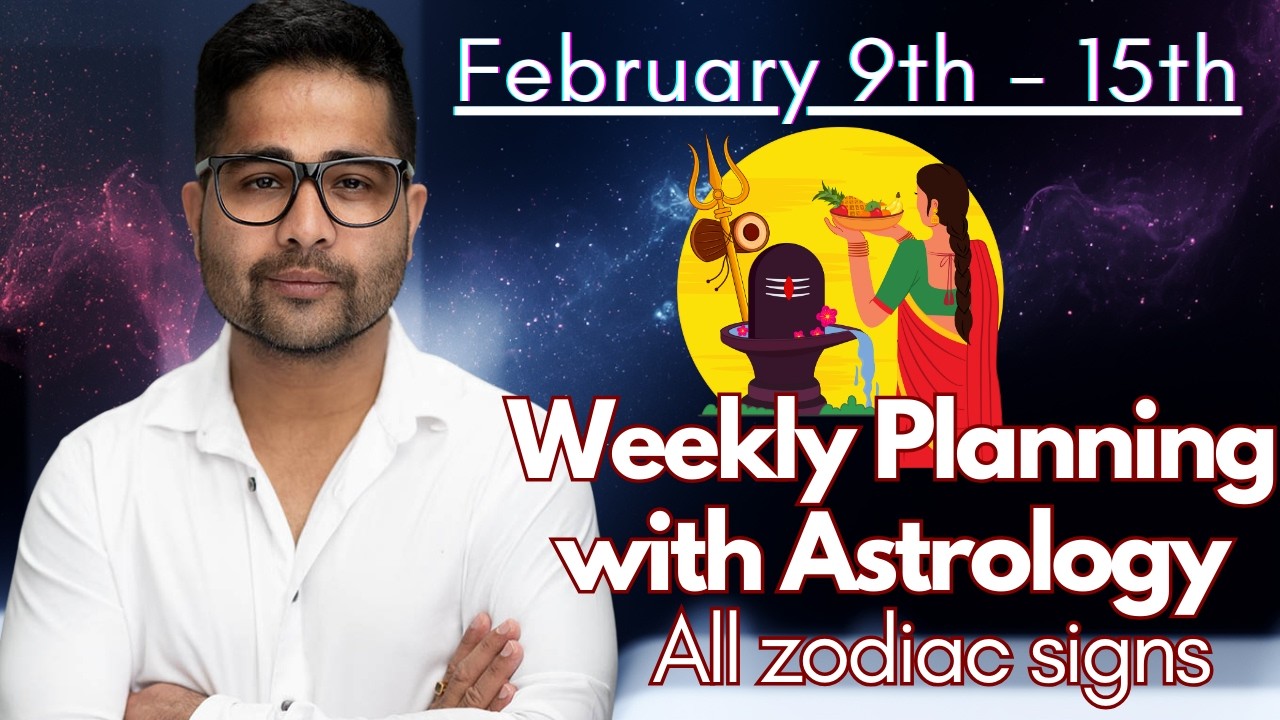 WEEKLY PLANNING -(February 9th - 15th) - Moon Mars Conjunction - All Signs  @GISTTClips ​