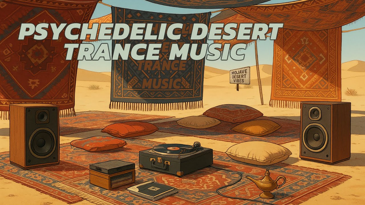 PSYCHEDELIC DESERT TRANCE MUSIC | Hypnotic Beats for Deep Focus, Meditation & Chill Vibes