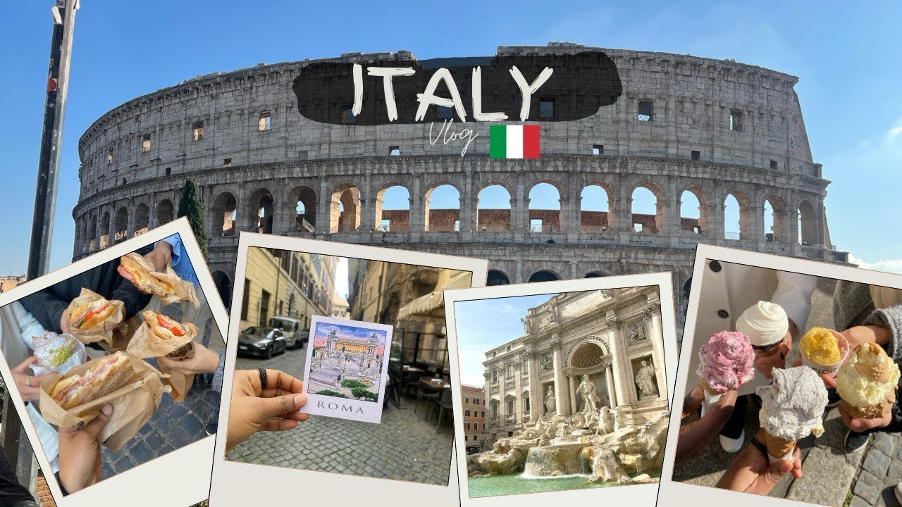 FIVE DAYS IN ITALY🇮🇹! Rome, Napoli & Sorrento. food, erasmus students..#Italy