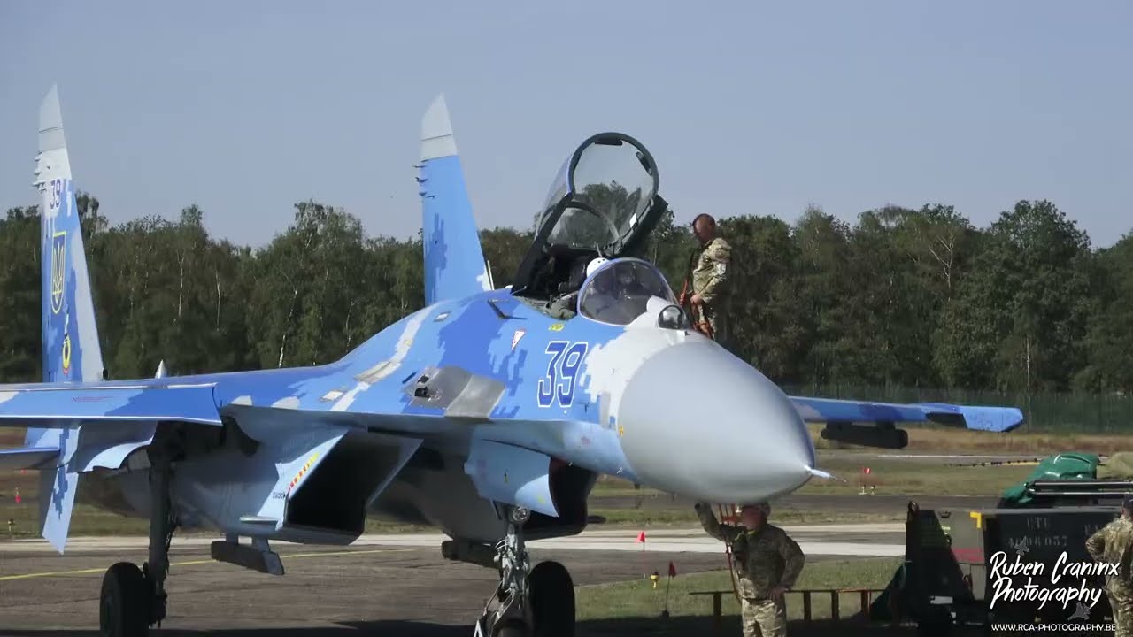 Ukrainian Sukhoi SU-27 - Kleine Brogel 14-09-2019