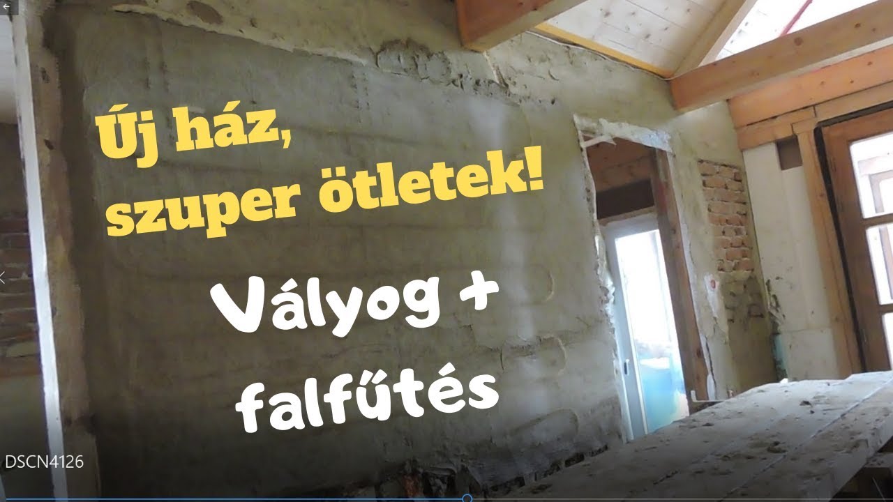 Új építésű ház vályoggal, falfűtéssel, szuper ötletekkel!