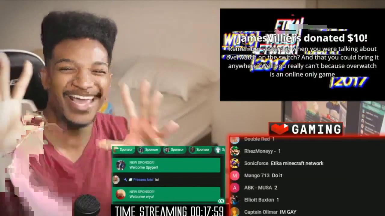 Etika Plays Minecraft on the Nintendo Switch [REUPLOAD]
