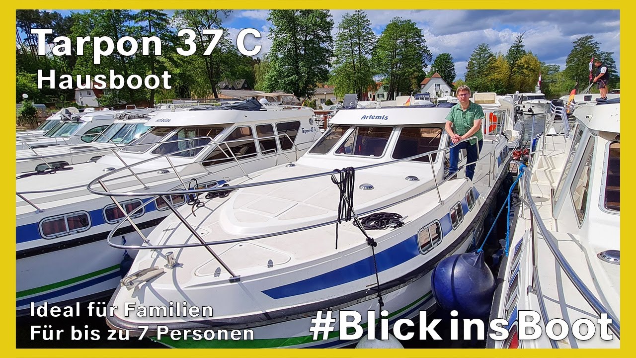 Tarpon 37 | Führerscheinfreies Hausboot