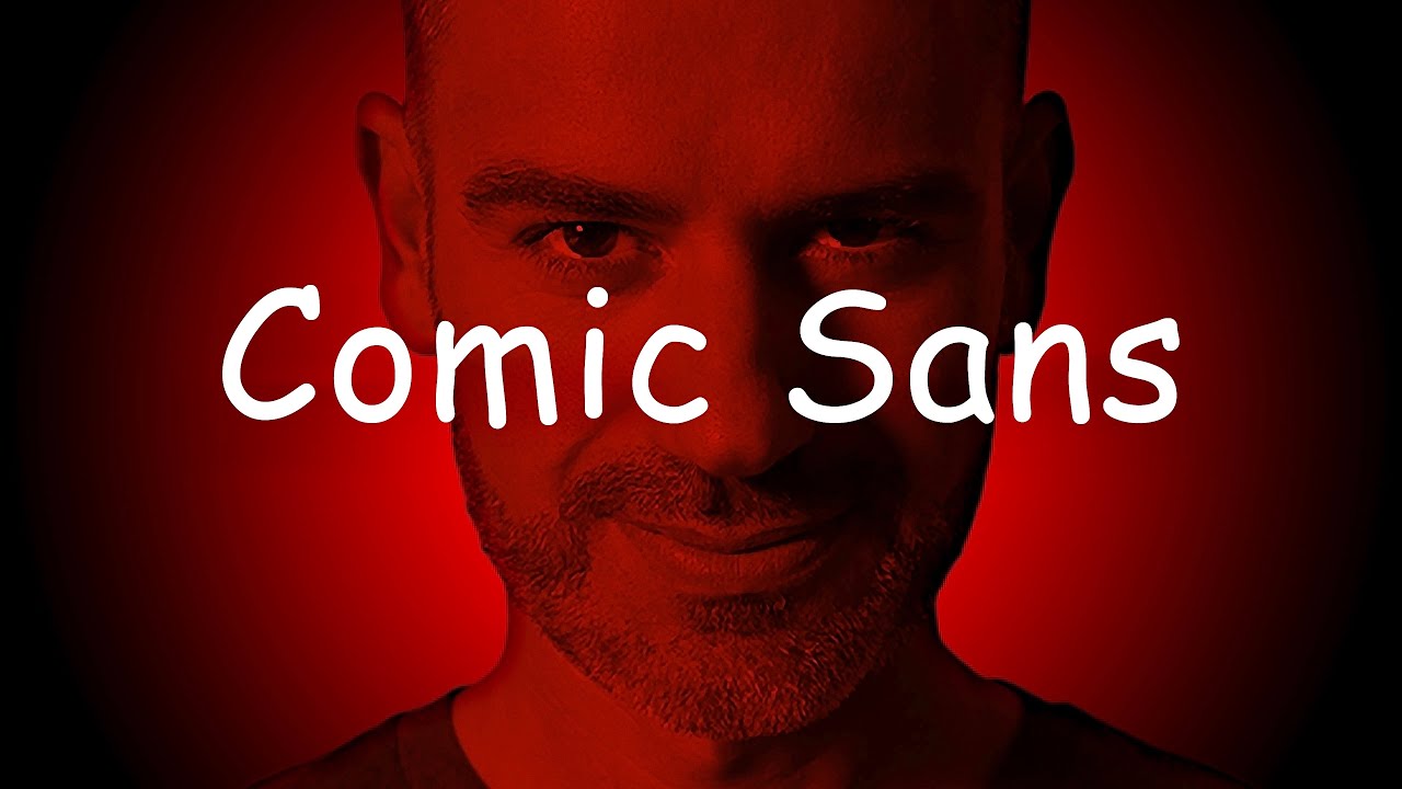 🤡 La fuente más odiada del mundo. Comic Sans