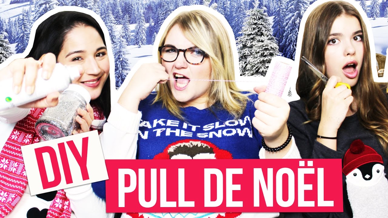 DIY battle pull de Noël avec Juste Zoé, Lola et Yoko !