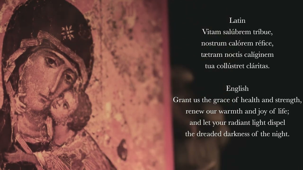 Te Lucis Ante Terminum - For Sundays in Advent
