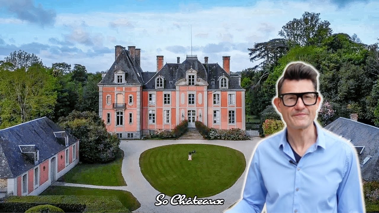 Visite du Château de Chantore en Normandie, avec son propriétaire, Bernard Legal