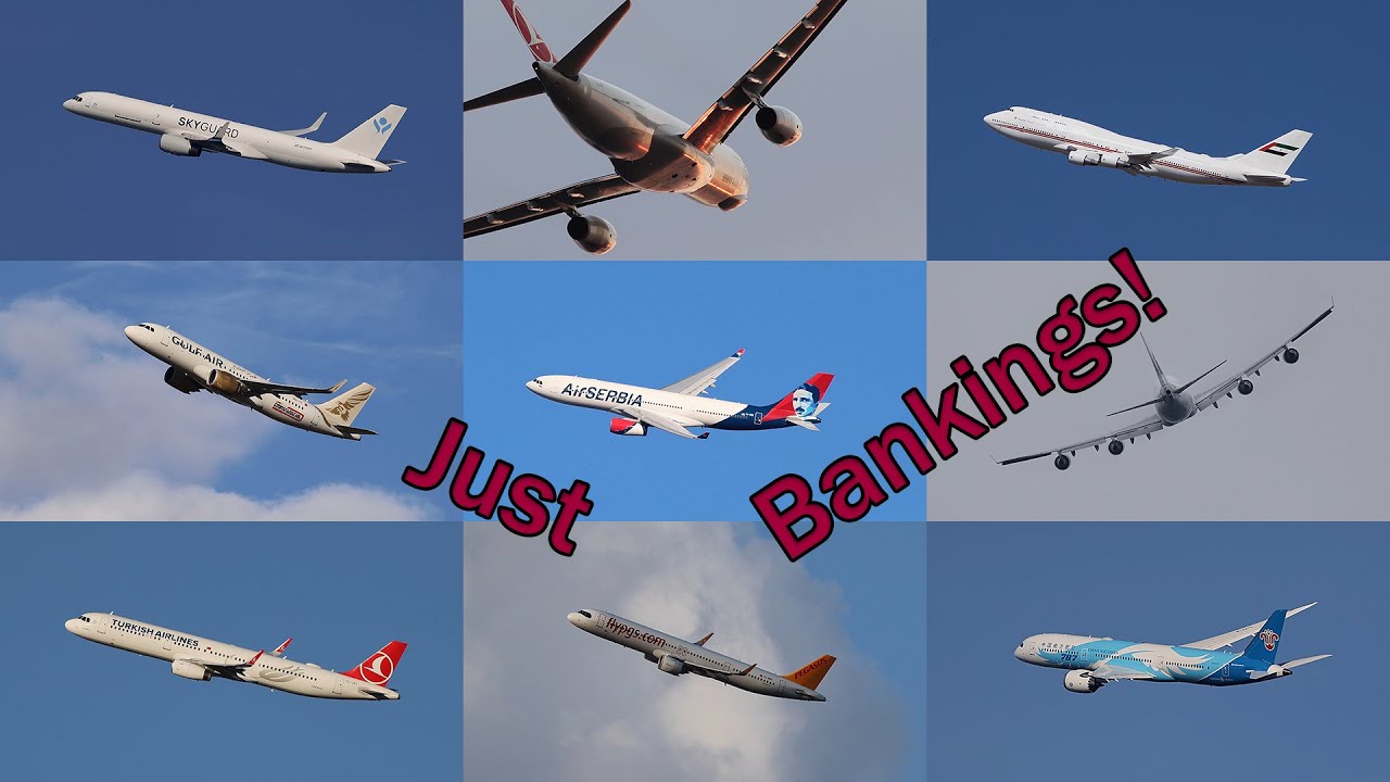 Bankings only! Belgrade Airport, H2 2025 (4K)