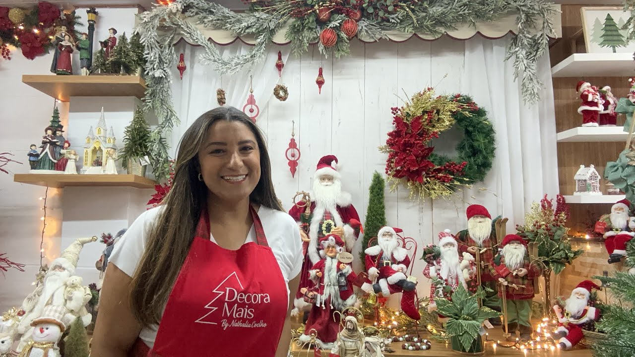 NATAL 2023 LANÇAMENTO DA NOVA COLEÇÃO A CASA DO PAPAI NOEL LOJA DECORA MAIS