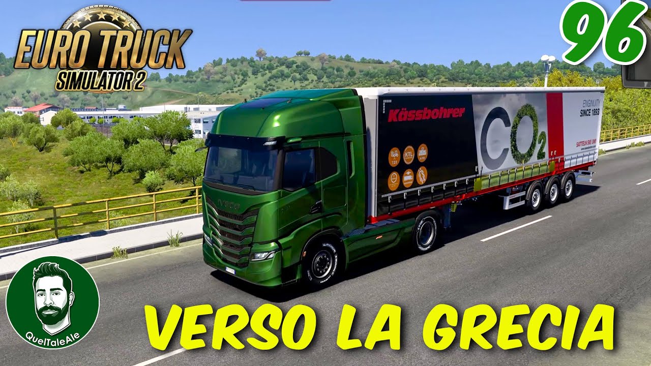 SI VA IN GRECIA - Euro Truck Simulator 2 - Gameplay ITA - #96