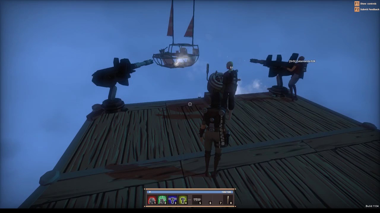 World's Adrift Ship Battle
