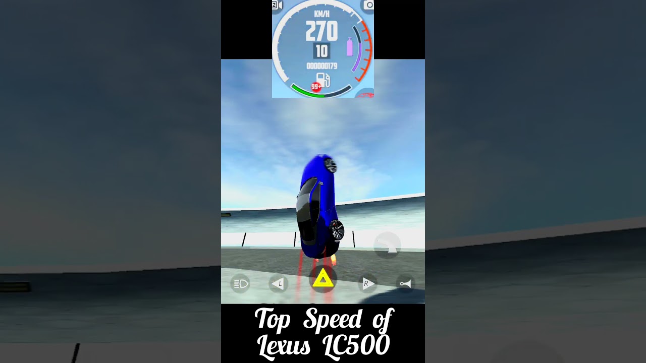 Top Speed of Lexus LC500 in Car Simulator 2 