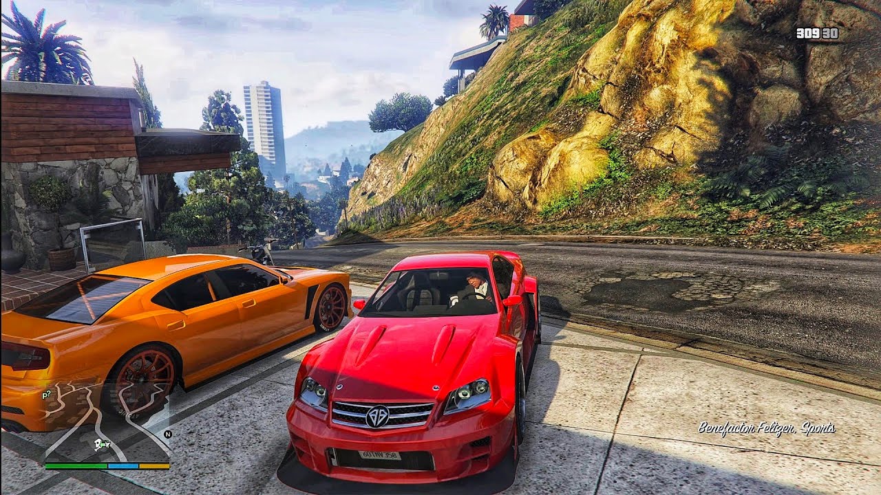 Grand Theft Auto V PS5 Free-roam Gameplay #1749