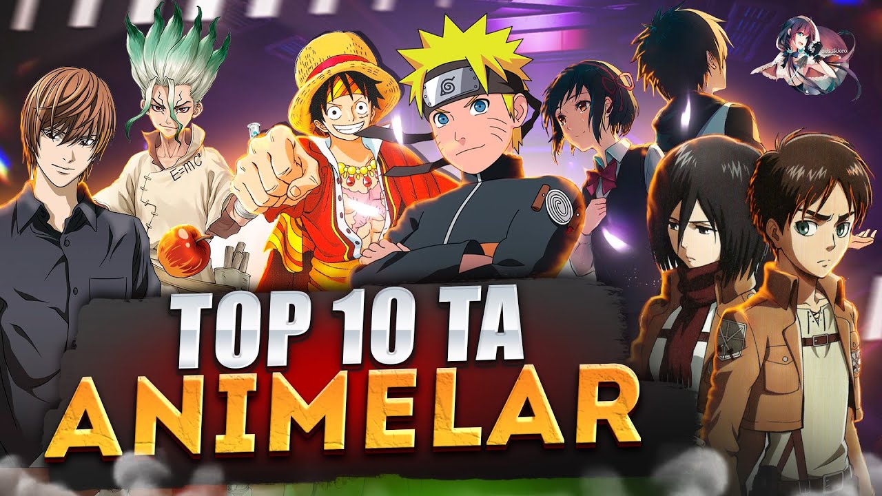 📍 TOP 10  Eng yaxshi Animelar - Eng zo'r animelar #Anime #Uzbekcha