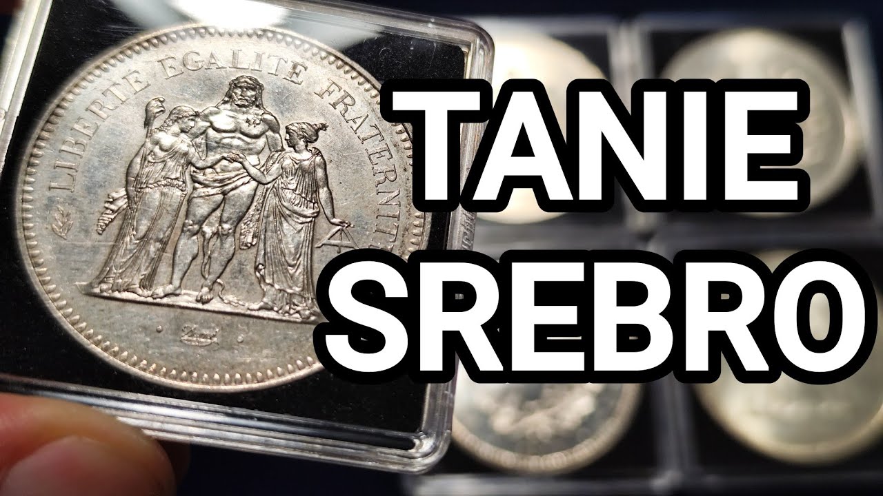 Tanie srebro? Herkules 50 frank&oacute;w Francja.