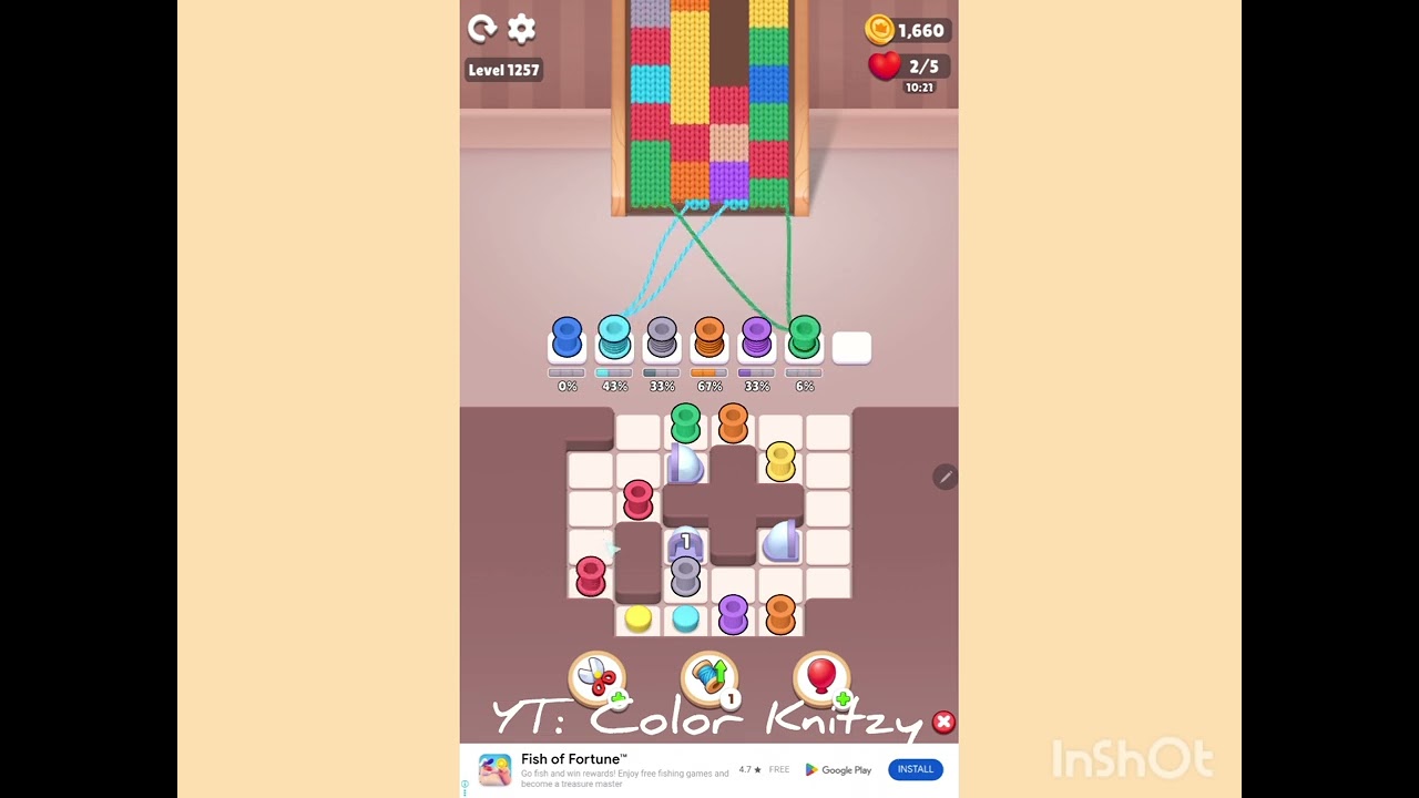 Color Knitzy level 1257