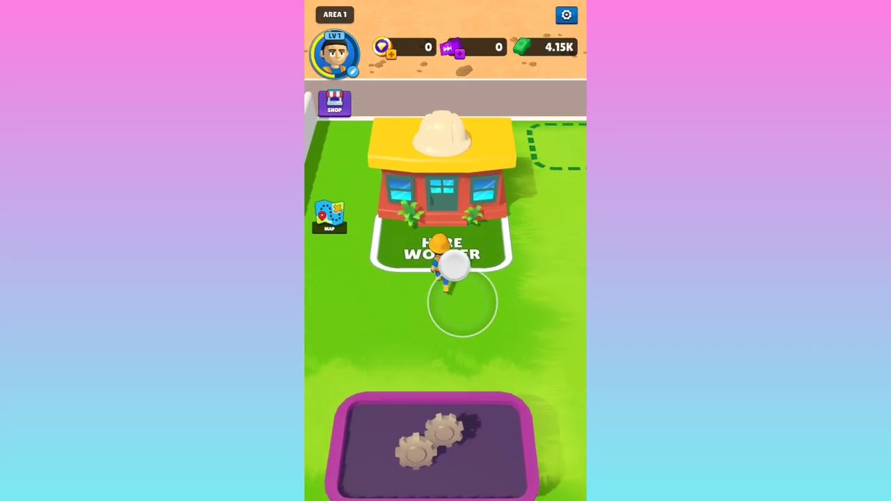 Drill & Collect Idle Mine Game Play