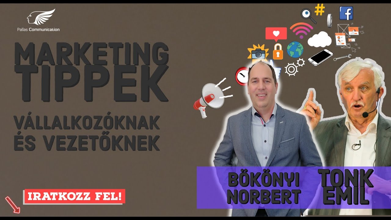 B&ouml;k&ouml;nyi Norbert Online marketing szakember vend&eacute;ge Tonk Emil Marketing guru