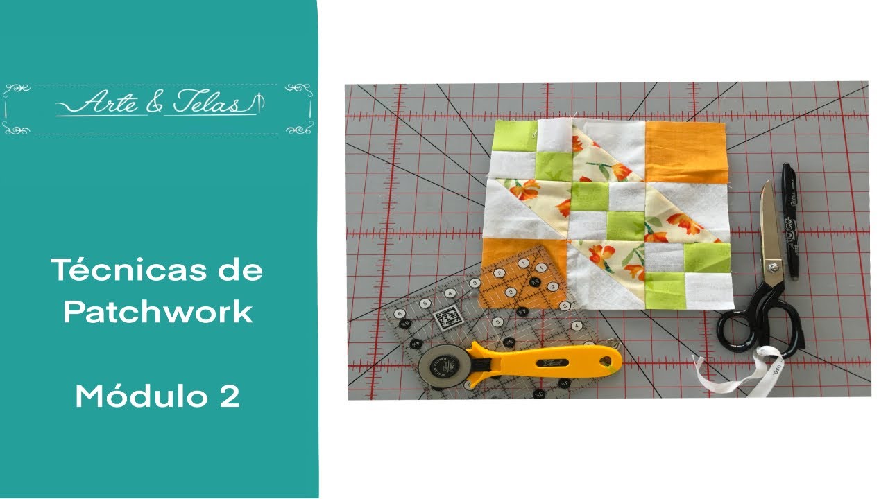 T&eacute;cnicas de Patchwork | Modulo 2 | Andrea Miani