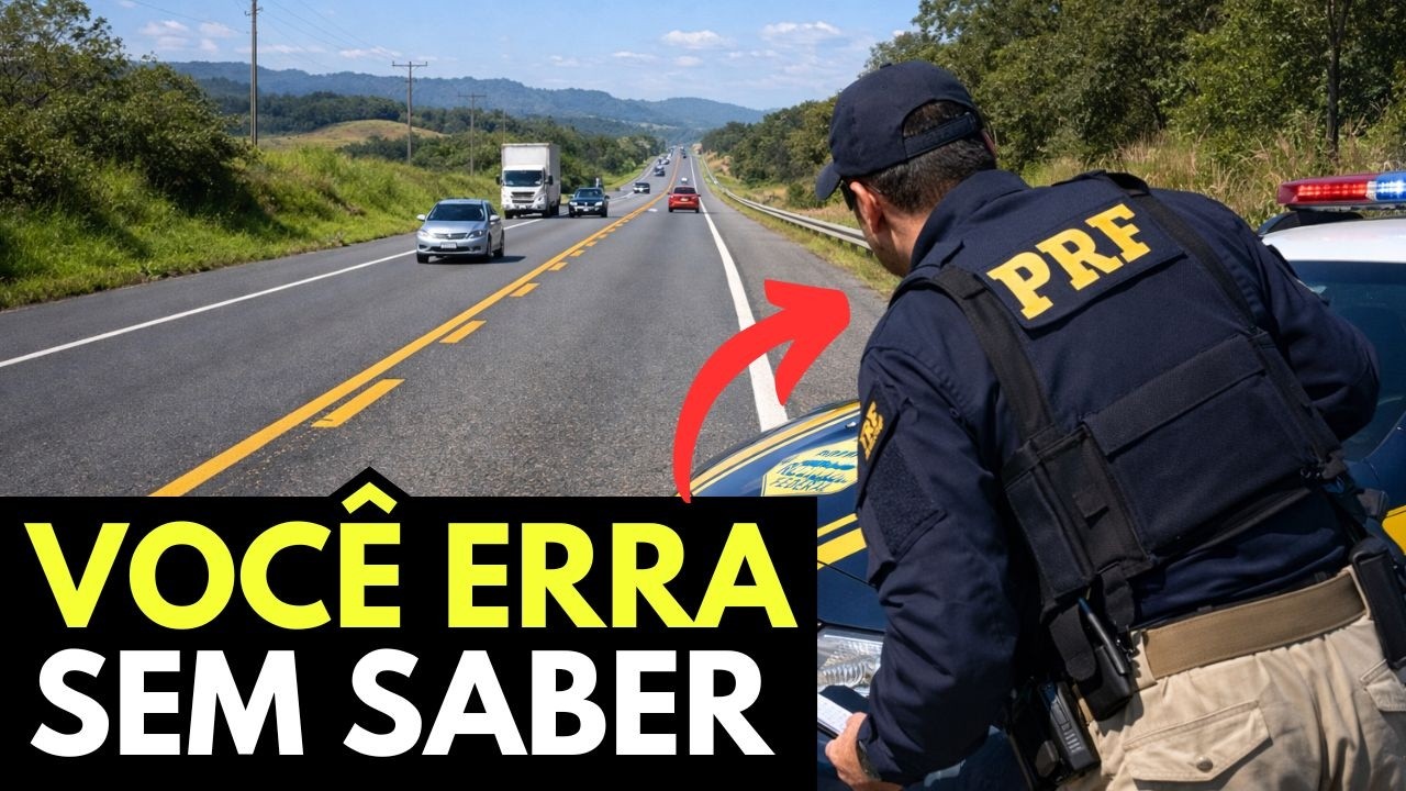 PRF no Feriadão: VOCÊ ERRA Sem PERCEBER | Direção Defensiva