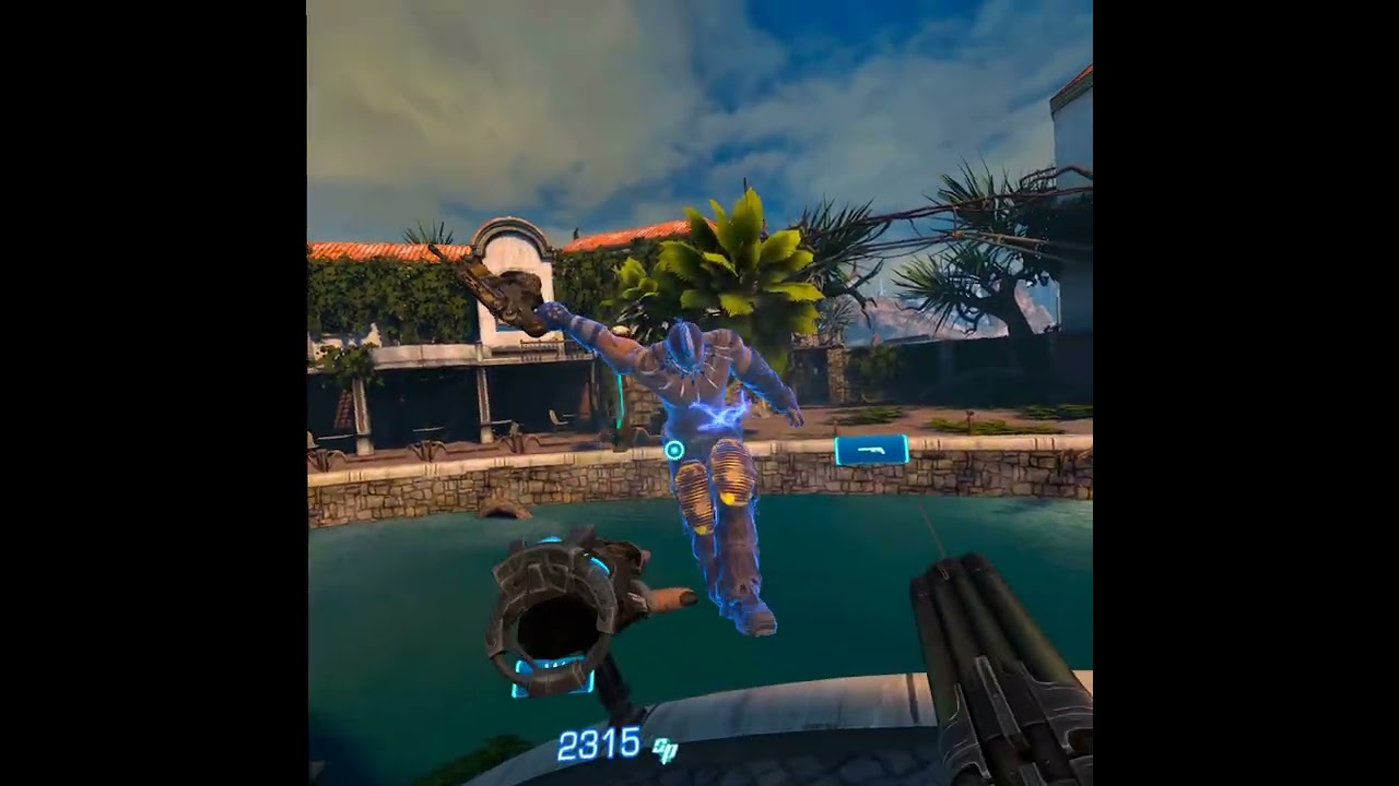 Across the divide 😂Bulletstorm VR #vr #gaming #quest #bulletstorm #shootergames 🐺☮️