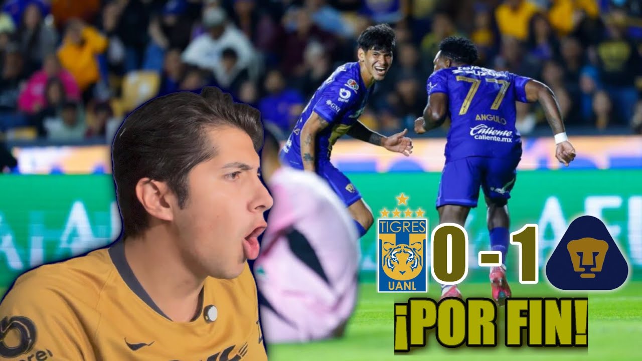 !SAN KEYLOR! TIGRES 0-1 PUMAS Reacciones