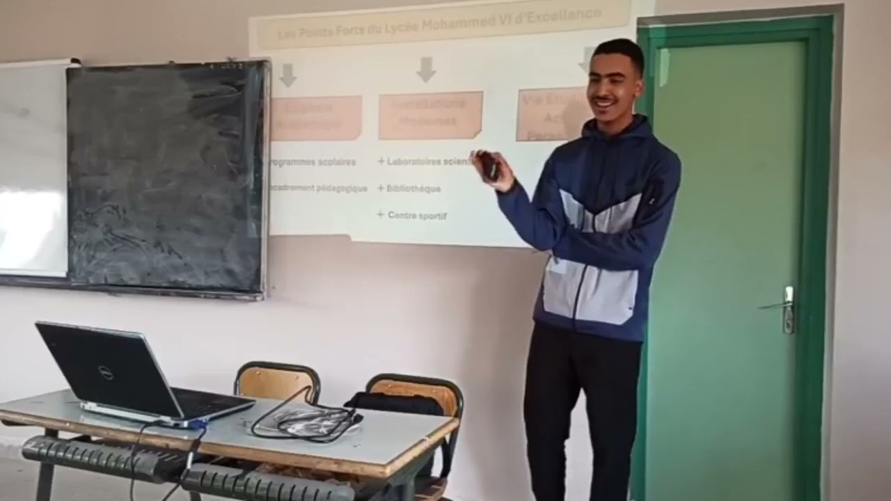 عرض حول ثانوية التميز ببنجرير من طرف خريج الثانوية لسنة 2023
