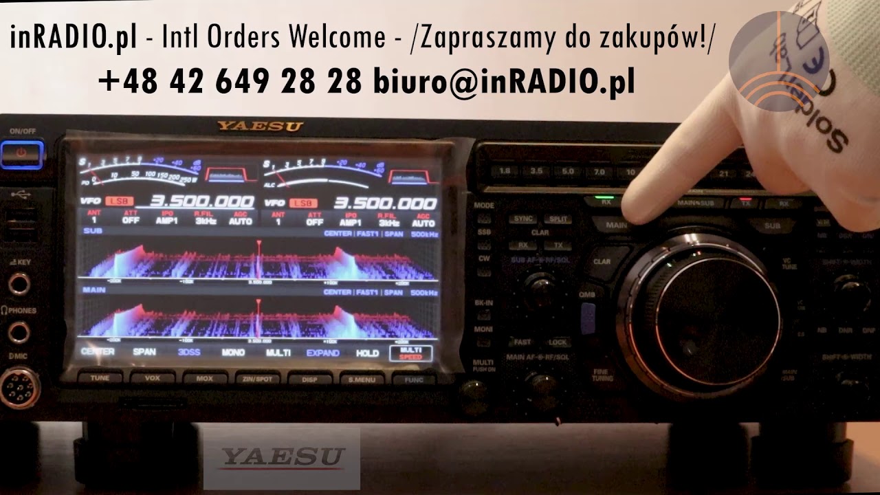 😍 YAESU FTDX101MP: BRAND NEW (NOWIUTKI)