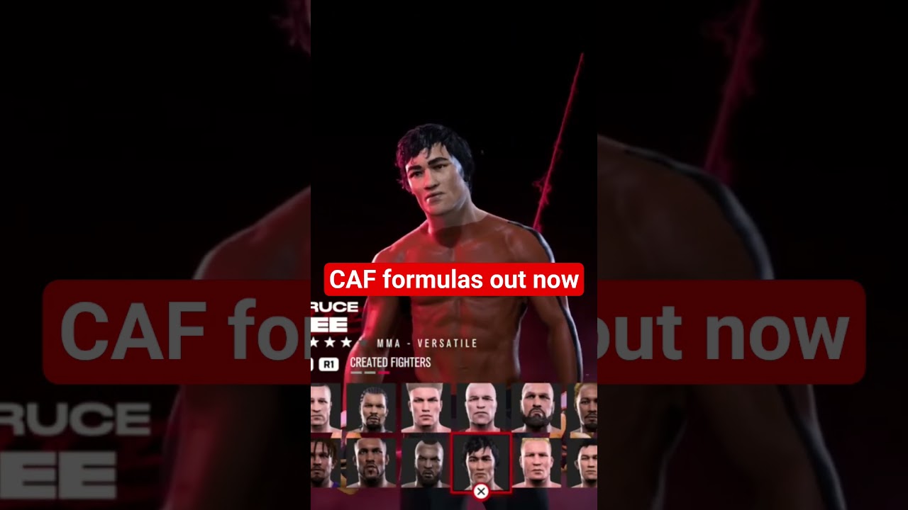 UFC 5 CAF Formulas Out Now!