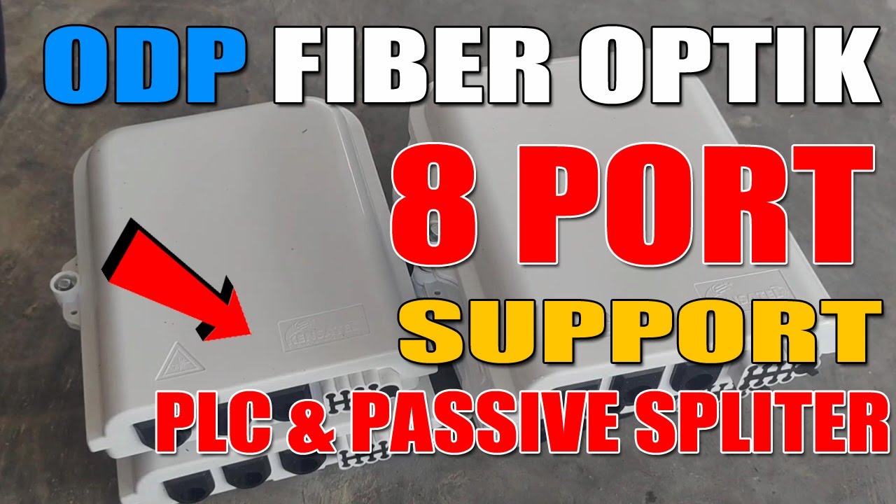 Jangan Salah Beli, ODP Fiber Optik 8 Port Support Passive Spliter dan PLC