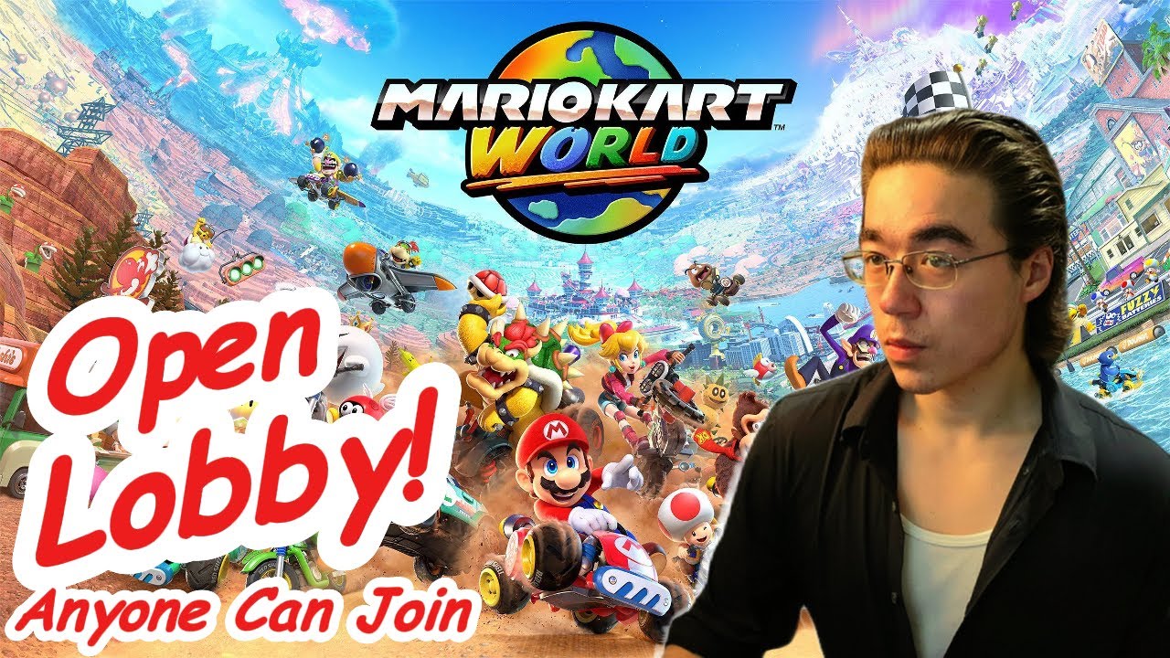 Mario Kart World! Open Lobby Anyone Can Join #mariokartworld #nintedo #mario #mariokart