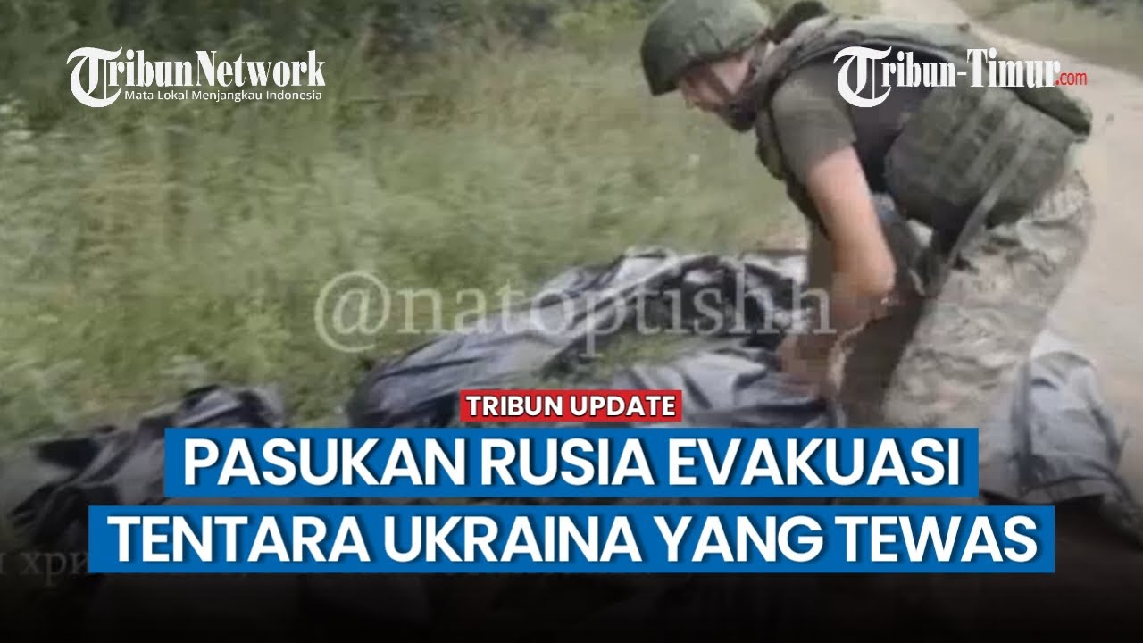 FULL Tuai Pujian, Begini Cara Prajurit Rusia Evakuasi Tubuh Tentara Pasukan Ukraina