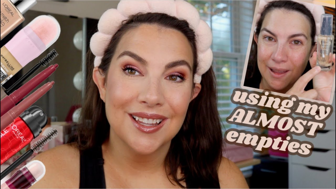 GRWM: Makeup I’ve ALMOST Used Up - What I’ll re-stock