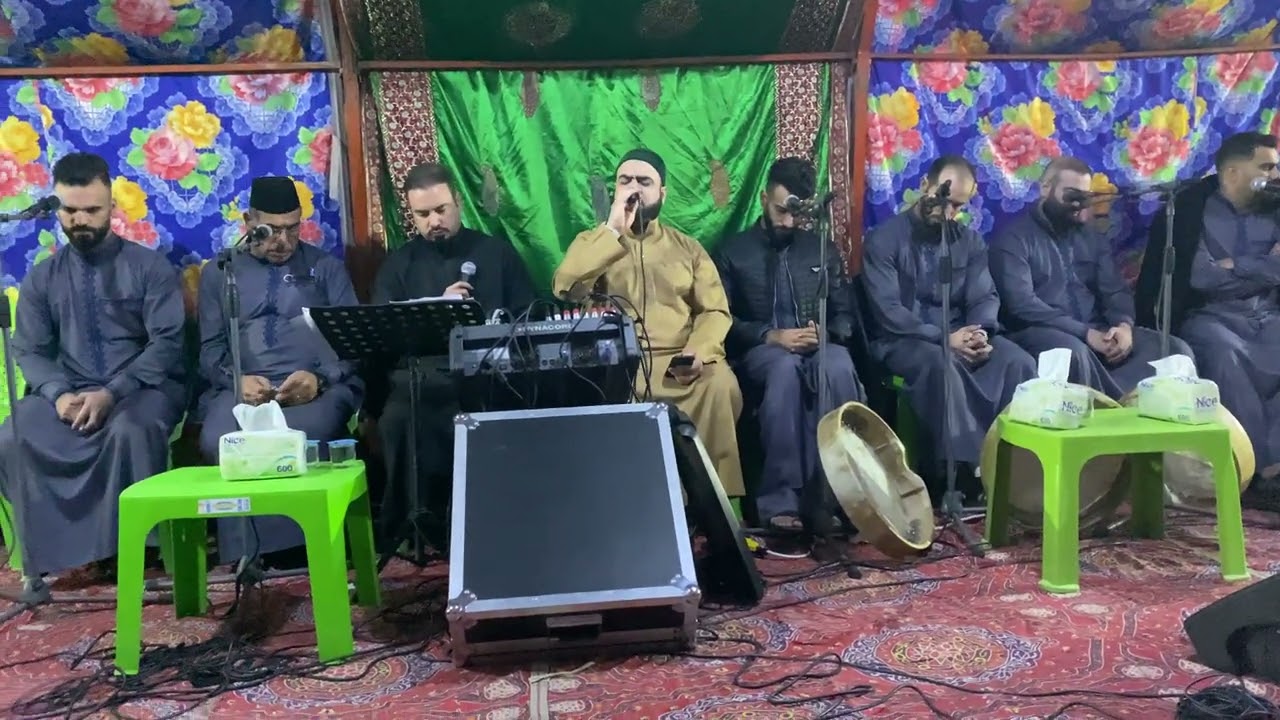 المنشد ياسر طوبان والمنشد صهيب الراوي