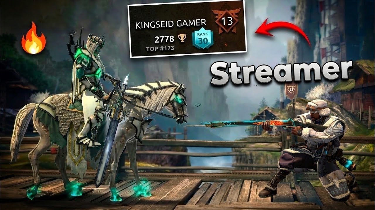 Got Matched against a Streamer ⚔️ KINGSEID GAMER vs ODYSSEY GAMING | Shadow Fight 4 Arena 