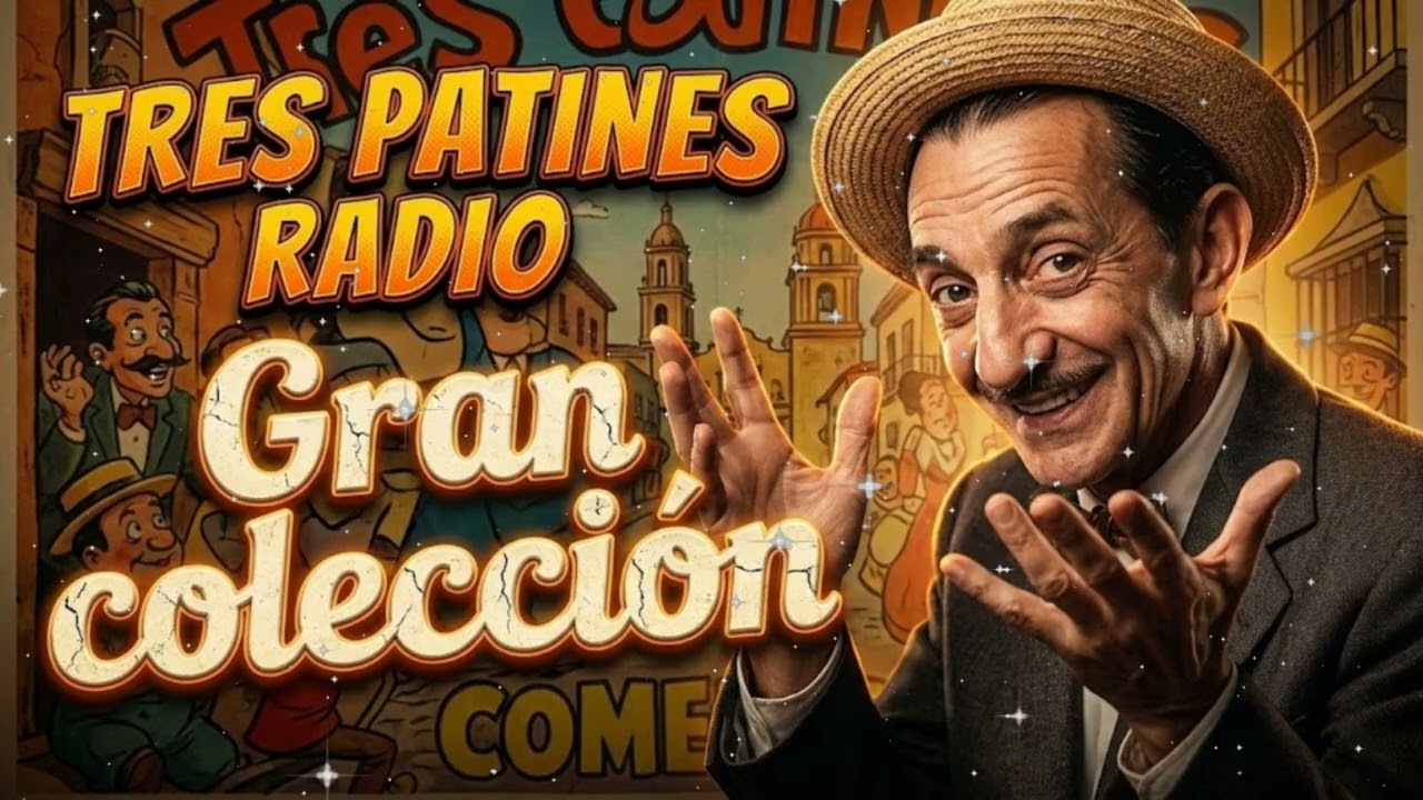 📻 Marat&oacute;n de Risas: TRES PATINES RADIO (Gran Colecci&oacute;n de Oro) | La Tremenda Corte