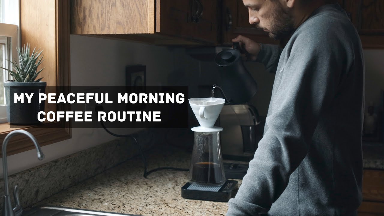 My 2020 Morning Routine: Making A Cup of Pour Over Coffee | Bellingham, WA | Canon EOS R