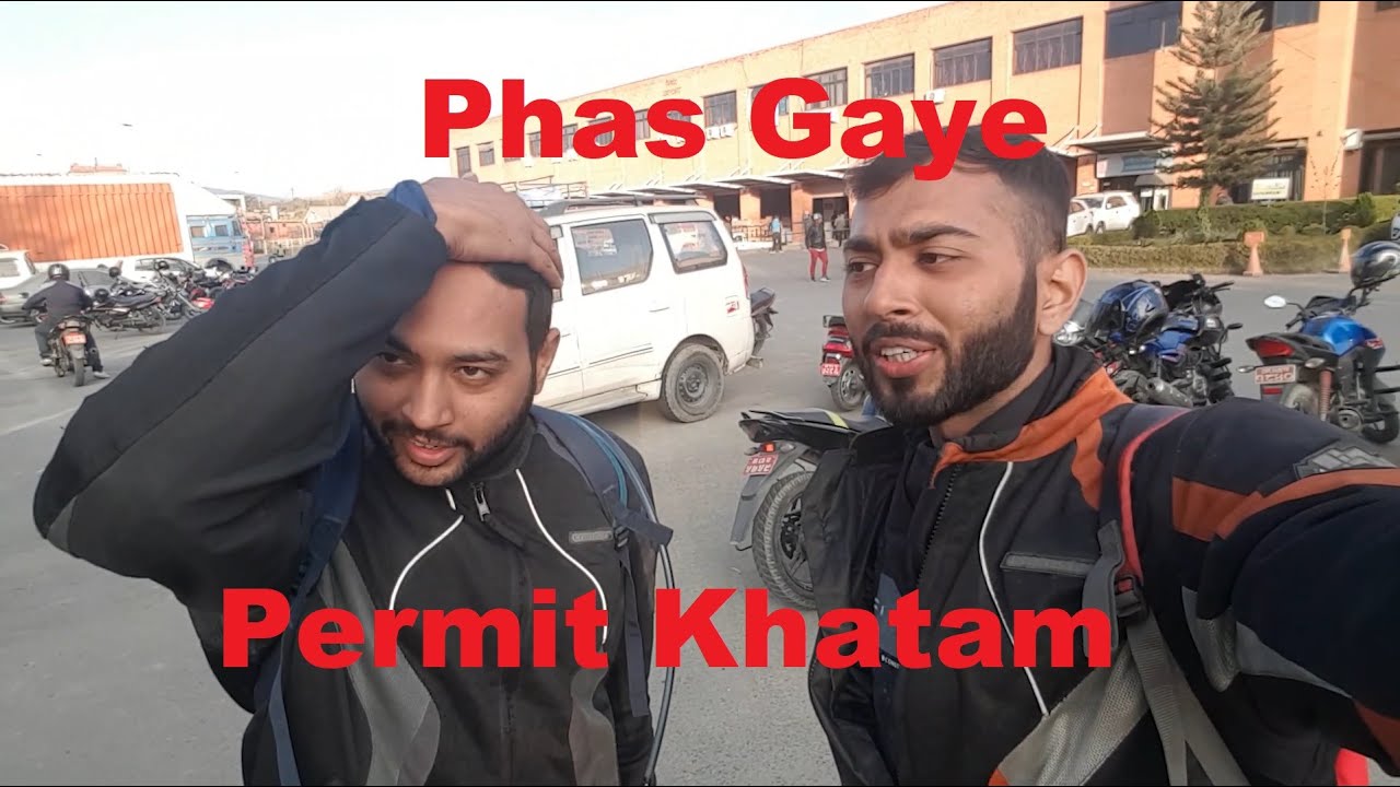 Nepal Customs Department me Phas Gaye | Permit Expired | Nagarkot | India - Nepal Ride | Nepal Ep.13
