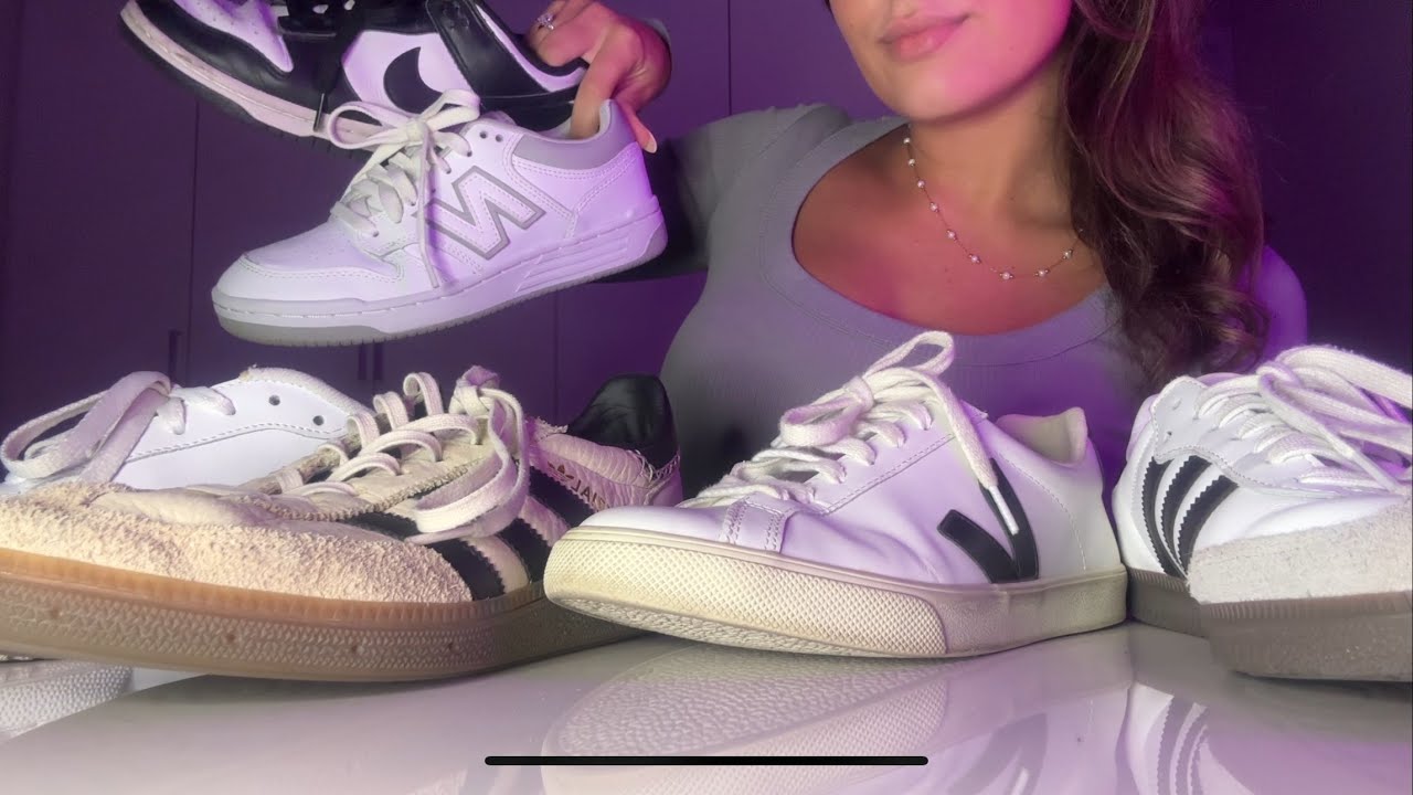 ASMR Sneaker collection - fast tapping/scratching