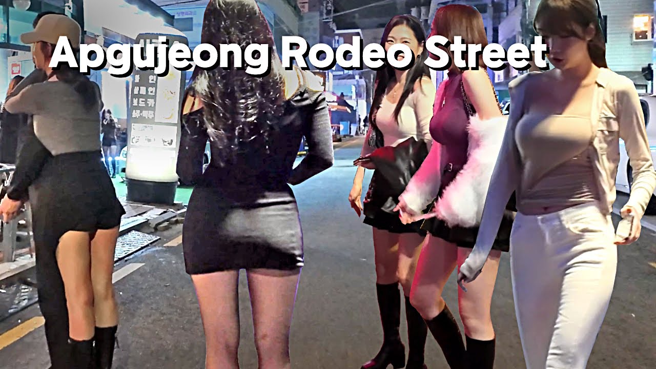 [4K SEOUL KOREA] 🔥🔥 날씨가 선선해져도 주말 새벽 압구정은 핫하네요~압구정클럽 압구정로데오🔥🔥/Apgujeong#SEOUL/KOREA/City Stroll