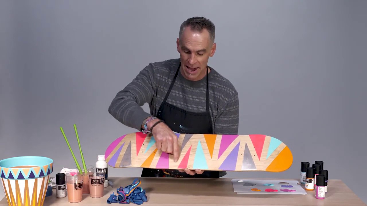Tutorial : Introduction to ACRYLIC GOUACHE (Liquitex)