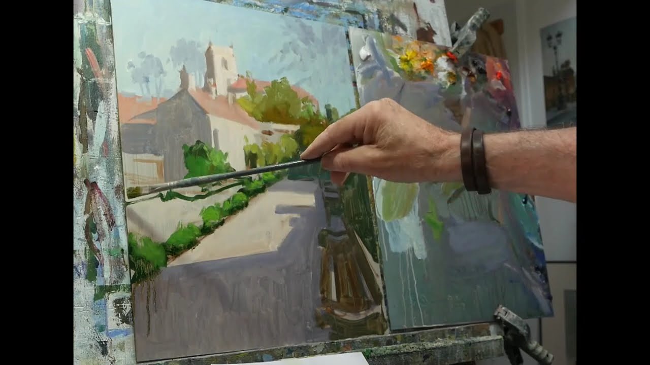 Christian Arnould /démo Oil painting