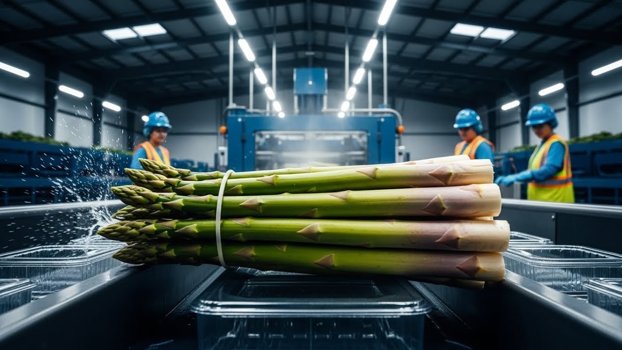 From Asparagus Crowns to Packaged Asparagus: The Complete Growing and Processing Journey